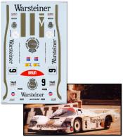 decal Porsche 962, Brun-Warsteiner